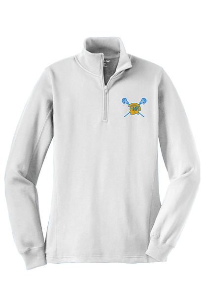 Wayzata Lacrosse Adult Women's Embroidered Quarter-Zip Pullover Signature Lacrosse
