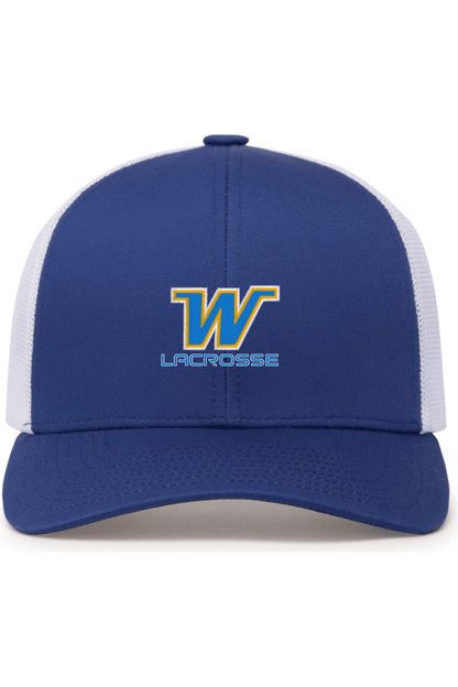 Wayzata Lacrosse Embroidered Trucker Hat Signature Lacrosse