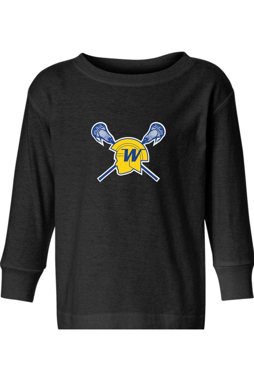 Wayzata Lacrosse Toddler Long Sleeve T-Shirt Signature Lacrosse