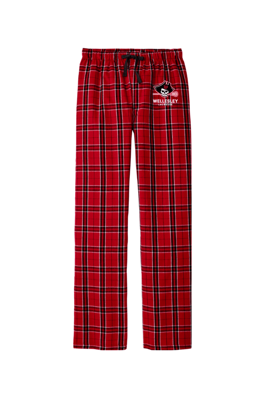 Wellesley Lacrosse Adult Men's Flannel Plaid Pants Signature Lacrosse