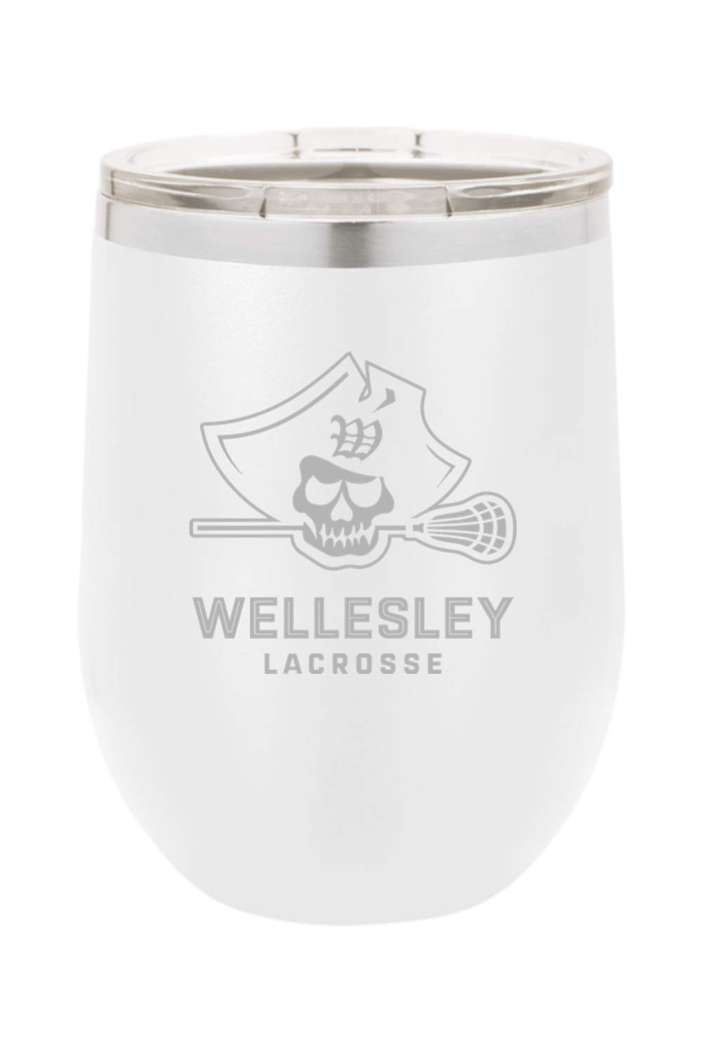 Wellesley Lacrosse Insulated Wine Tumbler Signature Lacrosse