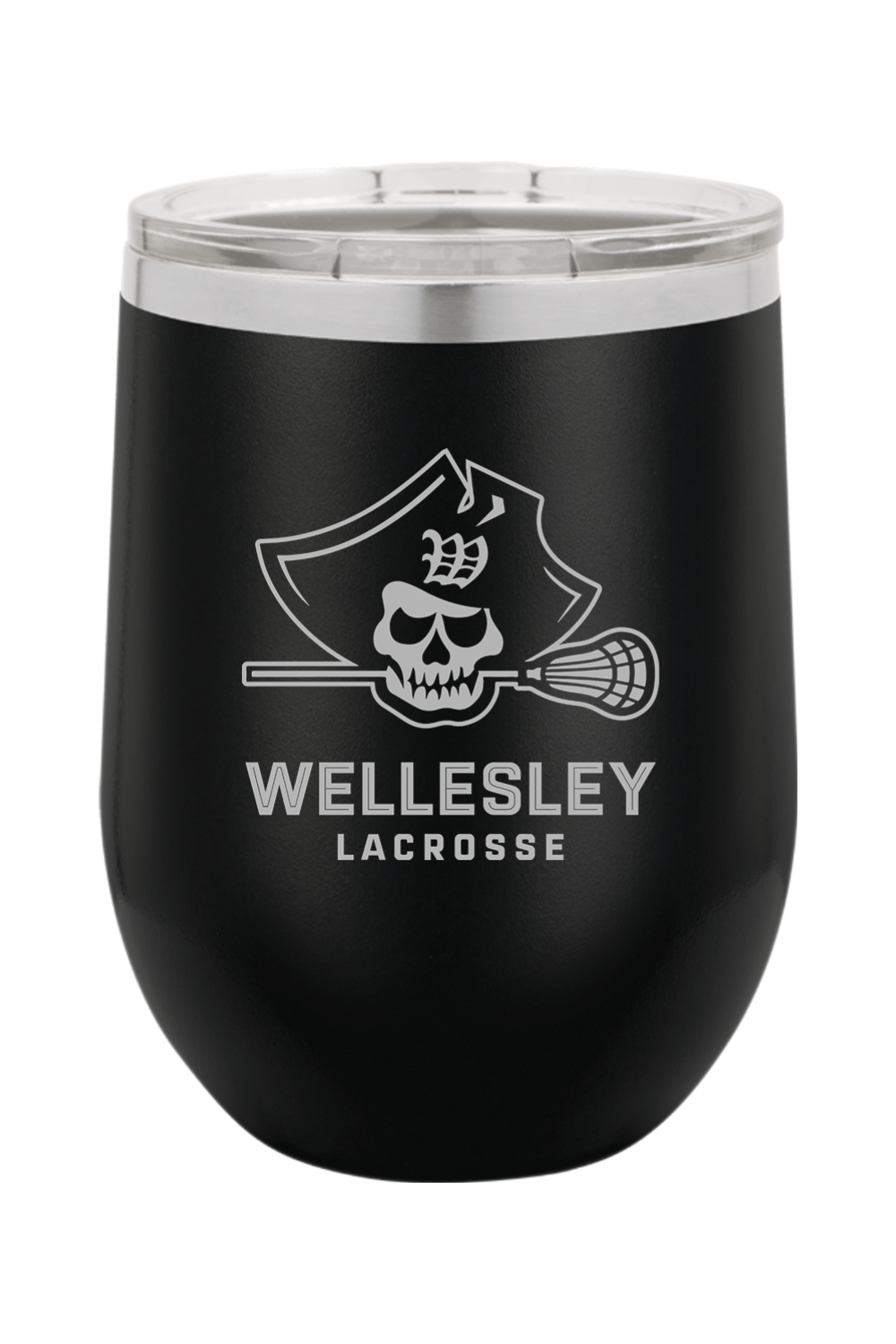 Wellesley Lacrosse Insulated Wine Tumbler Signature Lacrosse