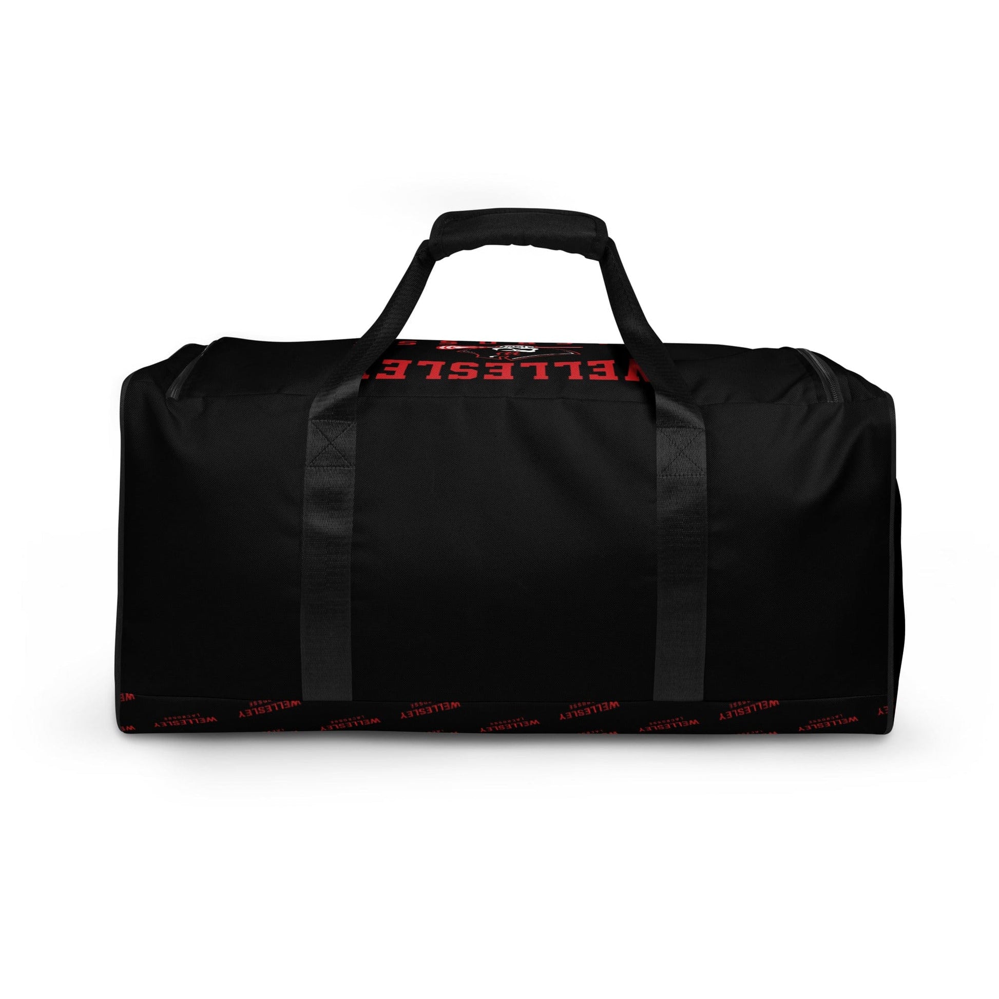 Wellesley Lacrosse Sideline Duffel Bag Signature Lacrosse