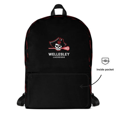 Wellesley Lacrosse Travel Backpack Signature Lacrosse