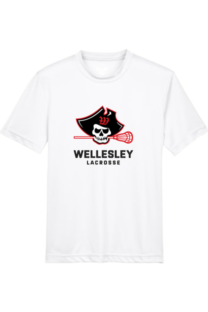 Wellesley Lacrosse Youth Athletic T-Shirt Signature Lacrosse