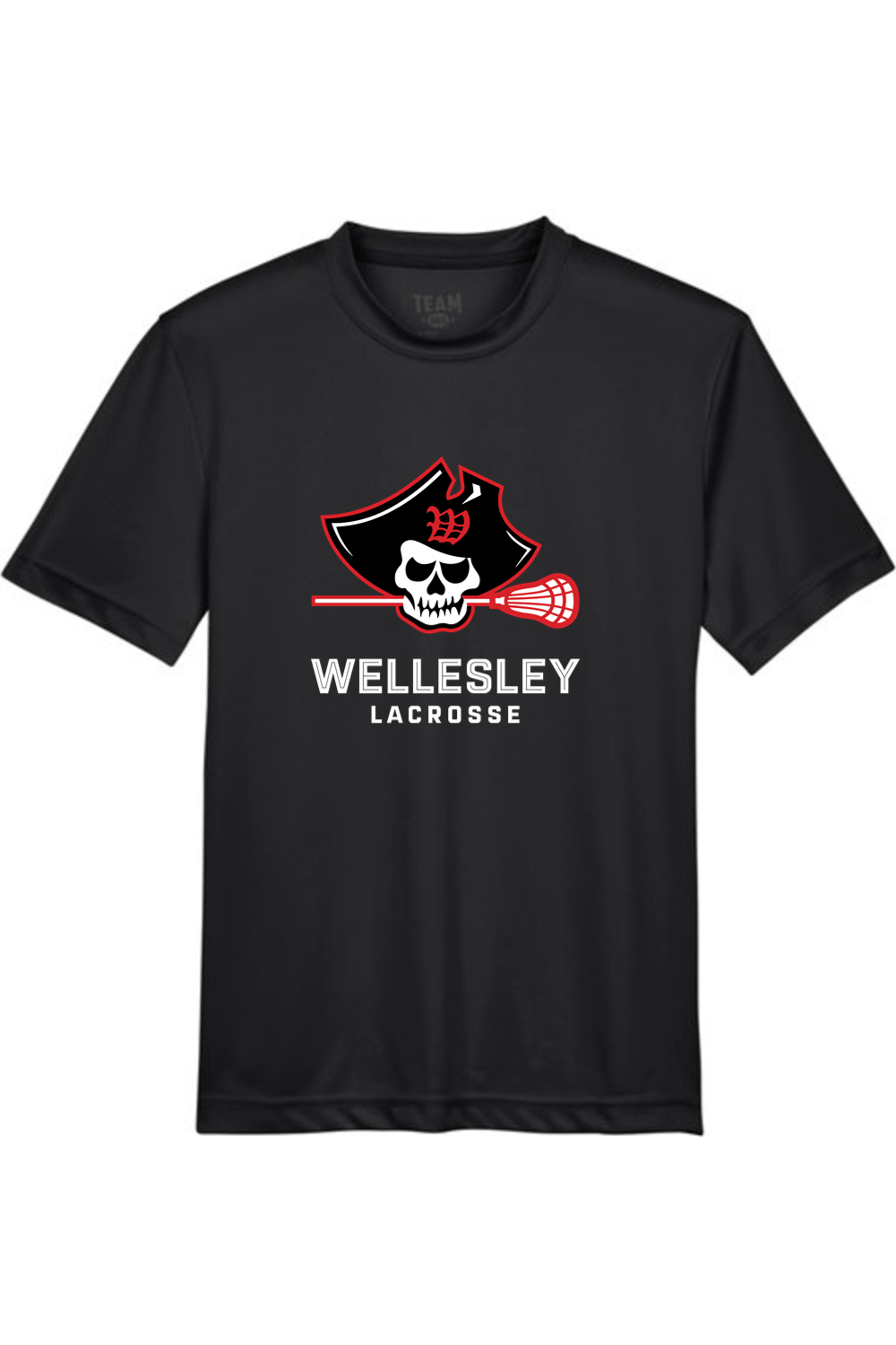 Wellesley Lacrosse Youth Athletic T-Shirt Signature Lacrosse