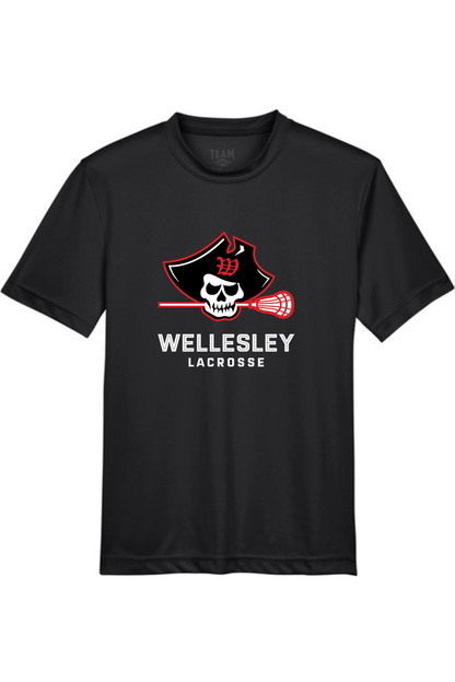 Wellesley Lacrosse Youth Athletic T-Shirt Signature Lacrosse