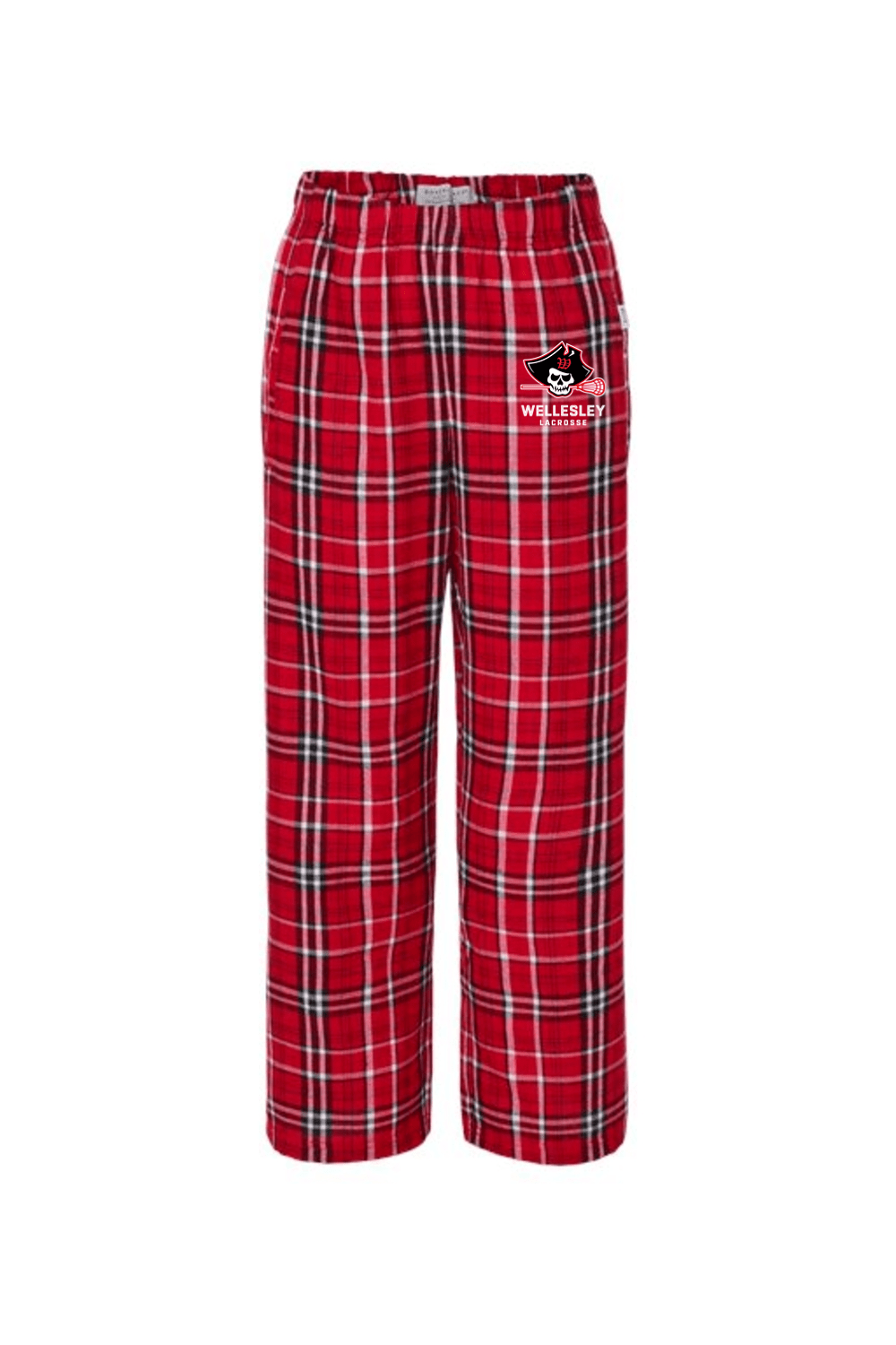Wellesley Lacrosse Youth Flannel Pants Signature Lacrosse