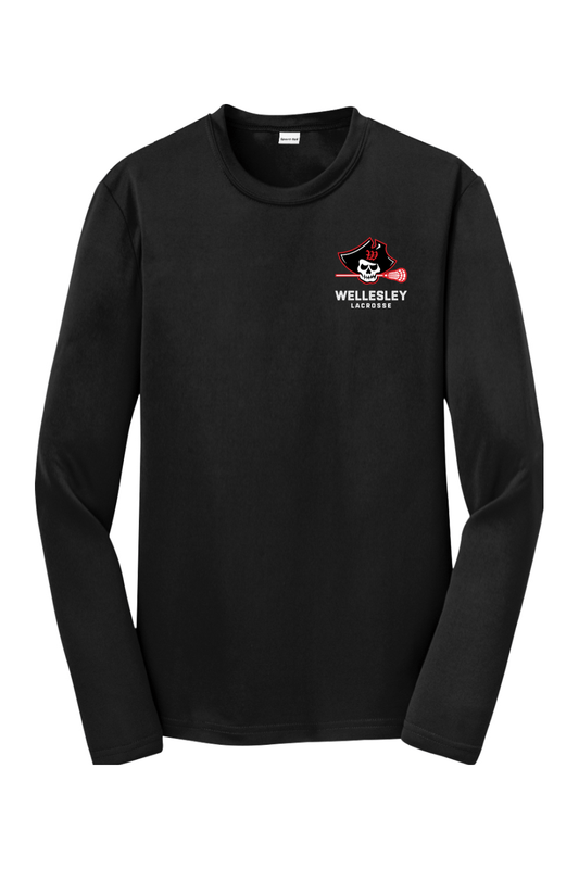 Wellesley Lacrosse Youth Long Sleeve T-Shirt Signature Lacrosse