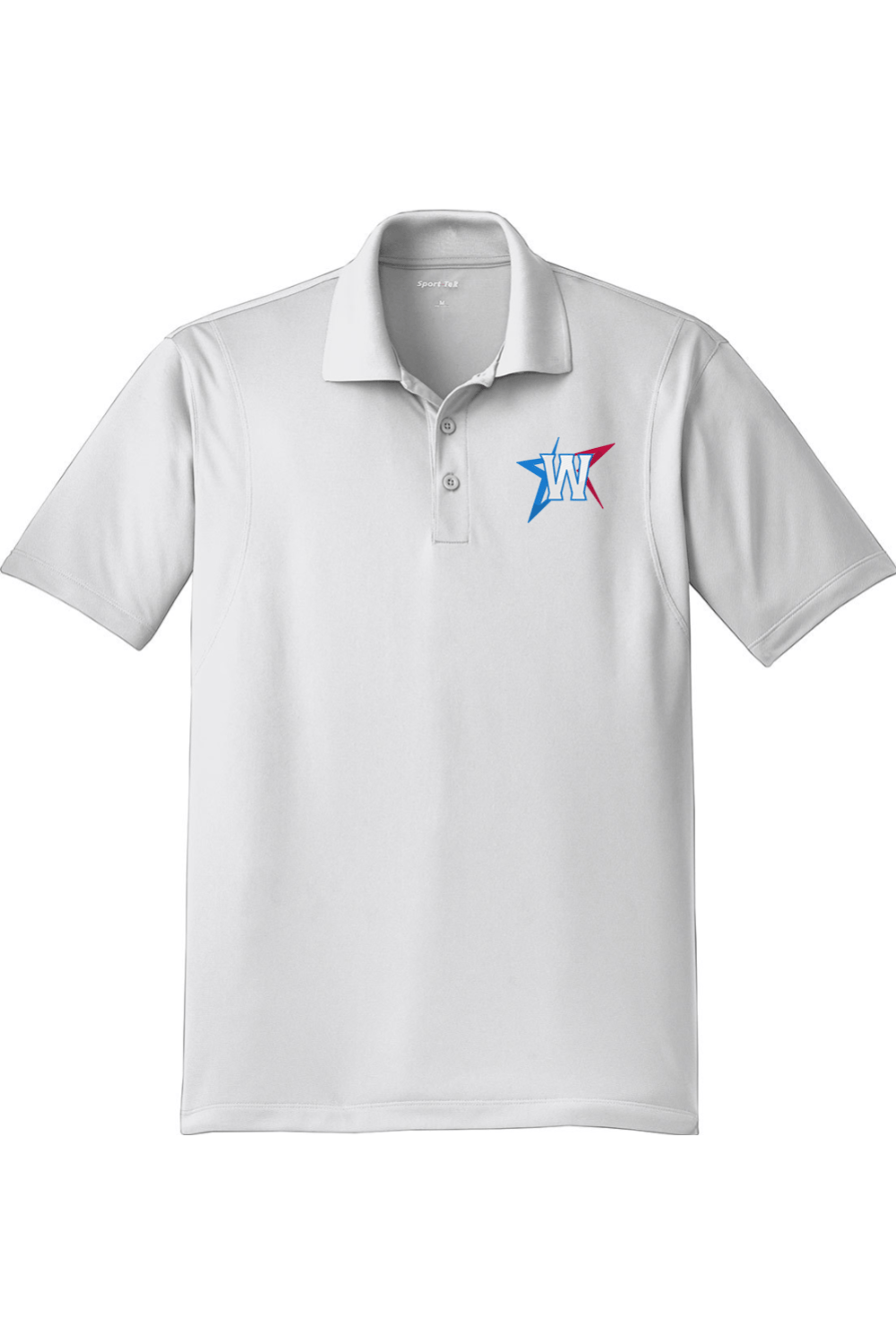 Western Nationals Adult Embroidered Athletic Polo Signature Lacrosse