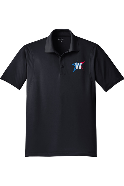 Western Nationals Adult Embroidered Athletic Polo Signature Lacrosse