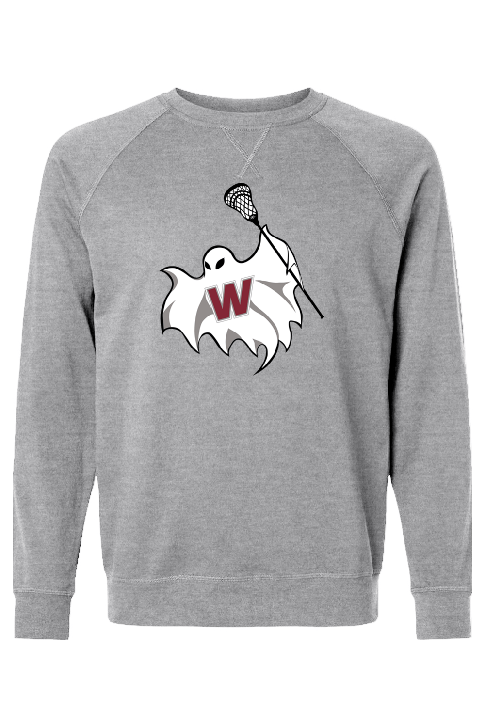 Westford Youth Lacrosse Adult Heavyweight Raglan Long Sleeve Signature Lacrosse