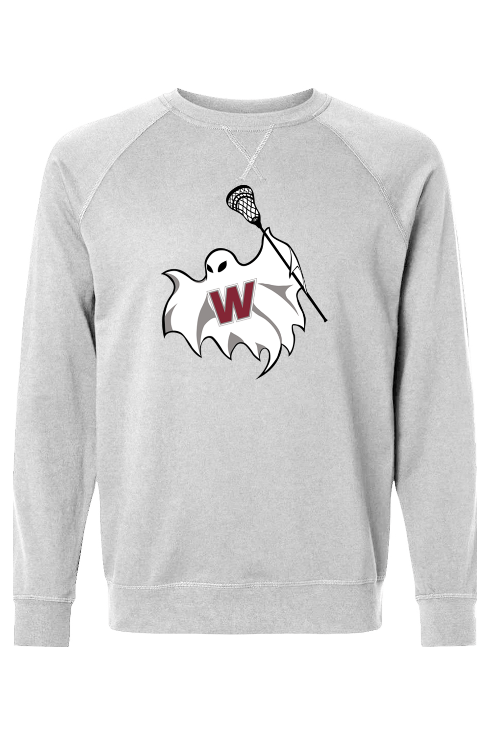 Westford Youth Lacrosse Adult Heavyweight Raglan Long Sleeve Signature Lacrosse