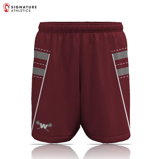 Westford Youth Lacrosse Men's Game Shorts: Grade 3-4 Signature Lacrosse