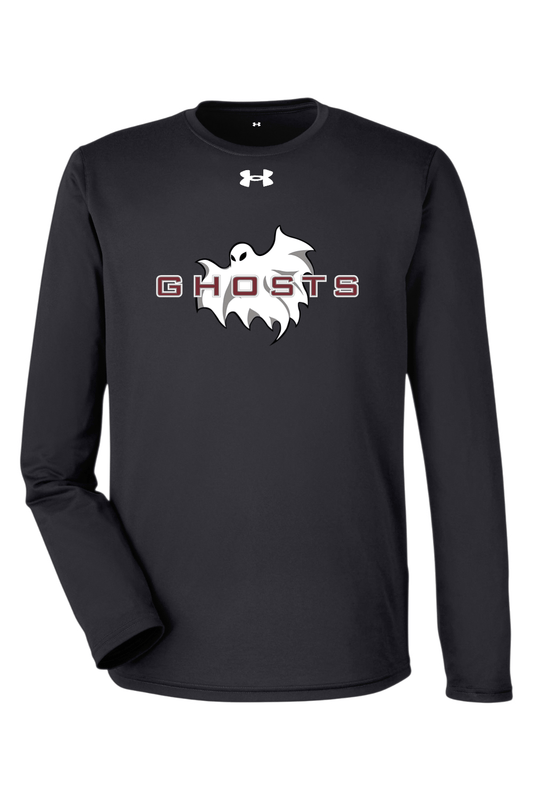 Westford Youth Lacrosse Under Armour Men's Team Tech Long-Sleeve T-Shirt Signature Lacrosse