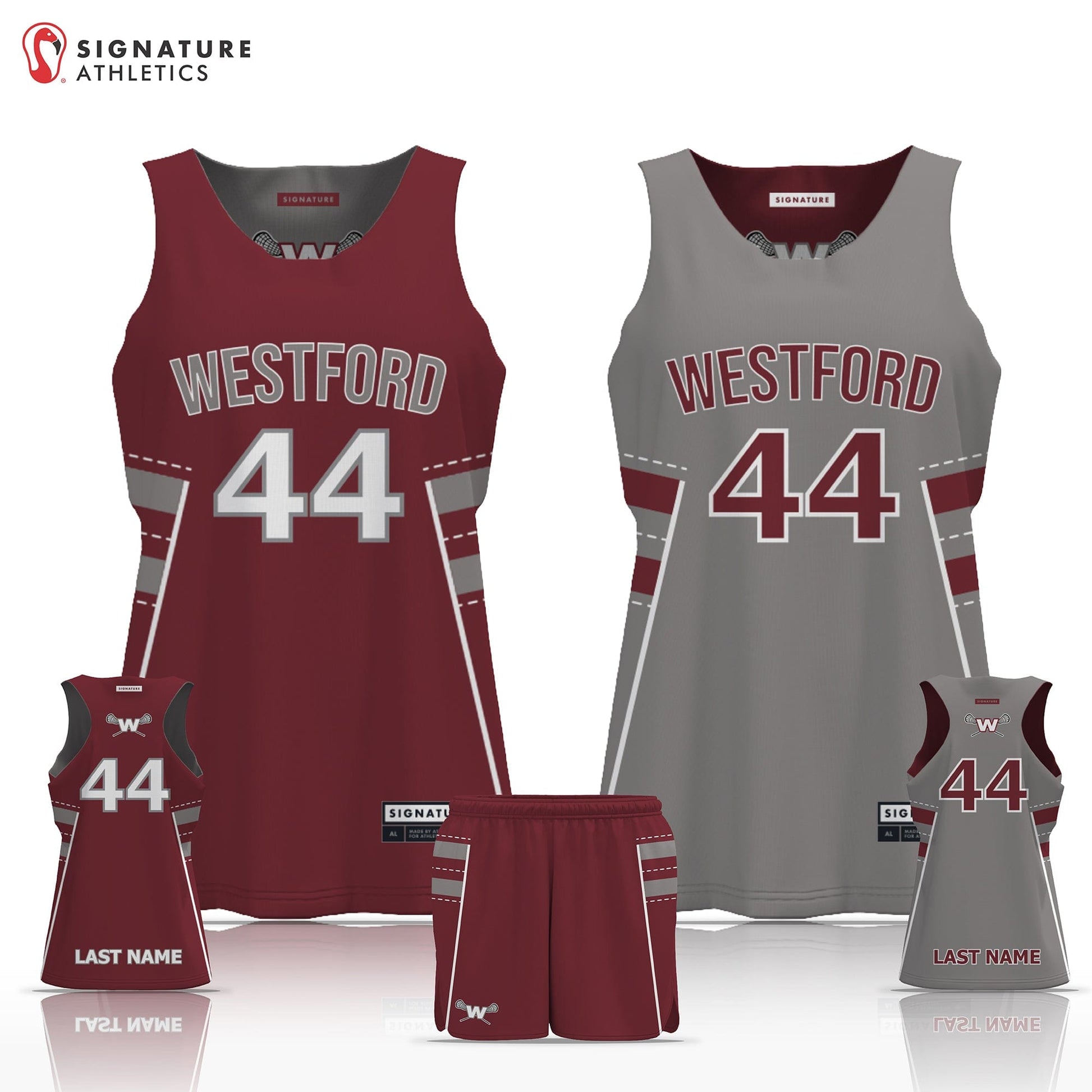 Westford Youth Lacrosse Women's 2 Piece Player Package: Grade 1-2 Signature Lacrosse