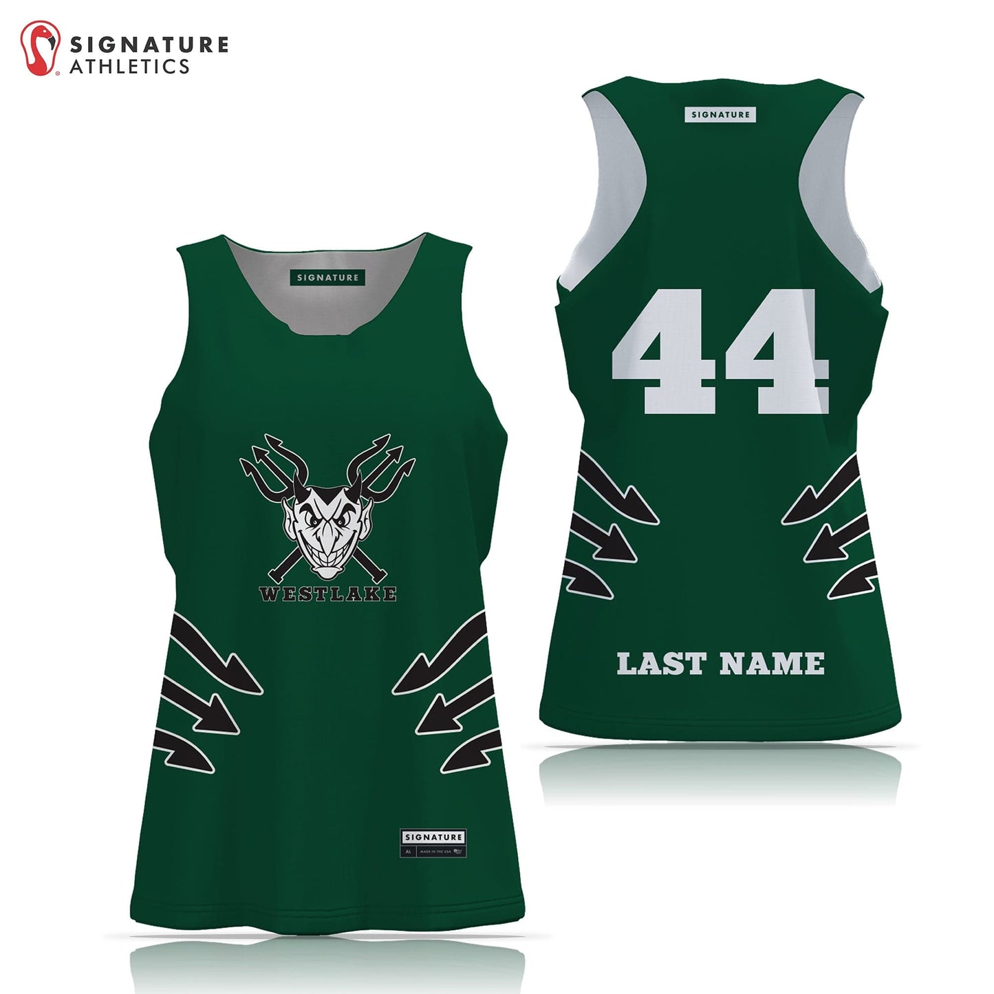 Westlake Lacrosse Women's Reversible Pinnie - Grade 2-4 Signature Lacrosse
