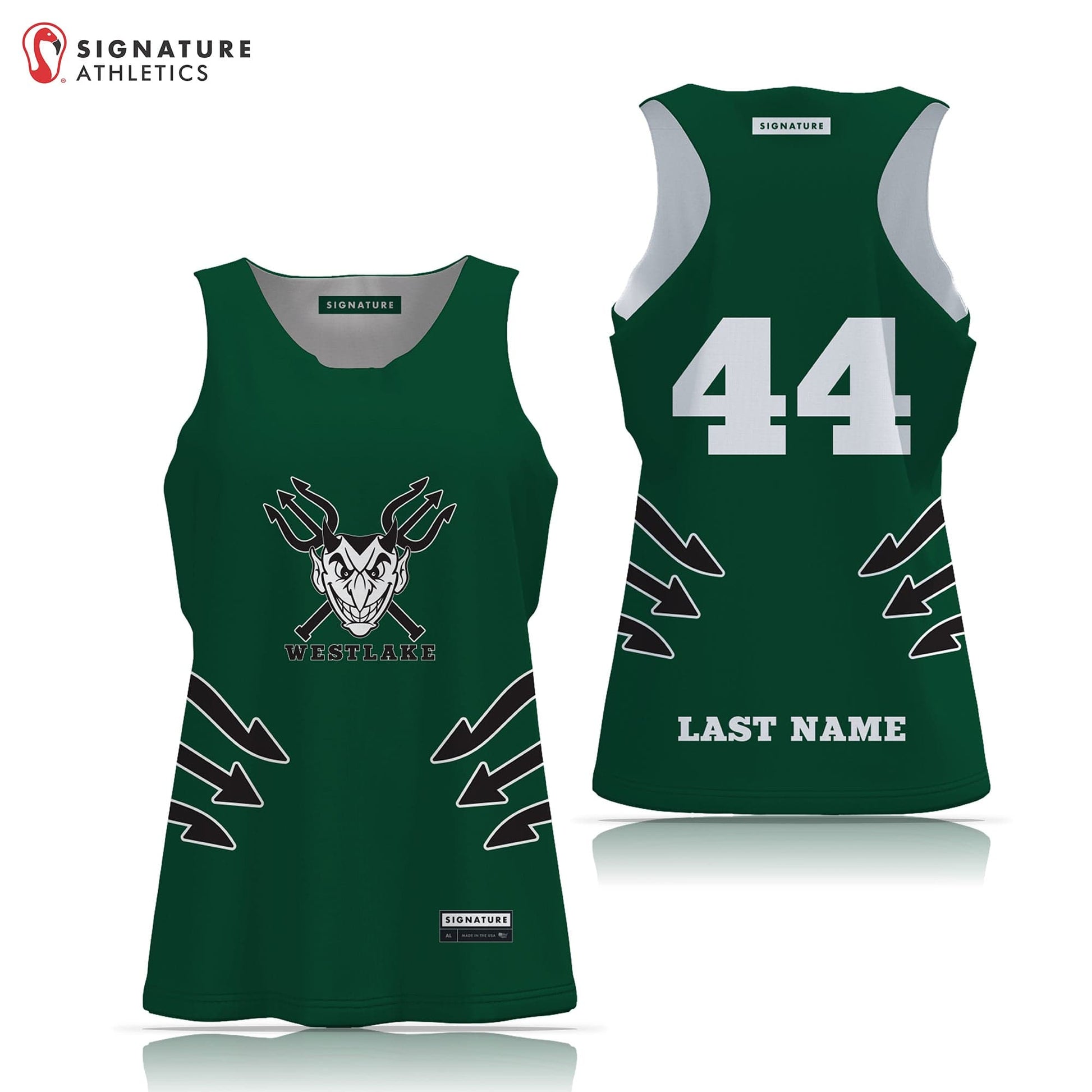 Westlake Lacrosse Women's Reversible Pinnie - Grade 2-4 Signature Lacrosse