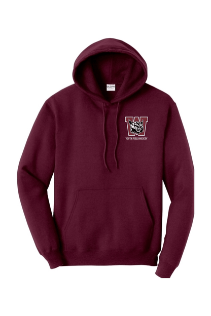 Weston Field Hockey Adult Heavyweight Hoodie Signature Lacrosse