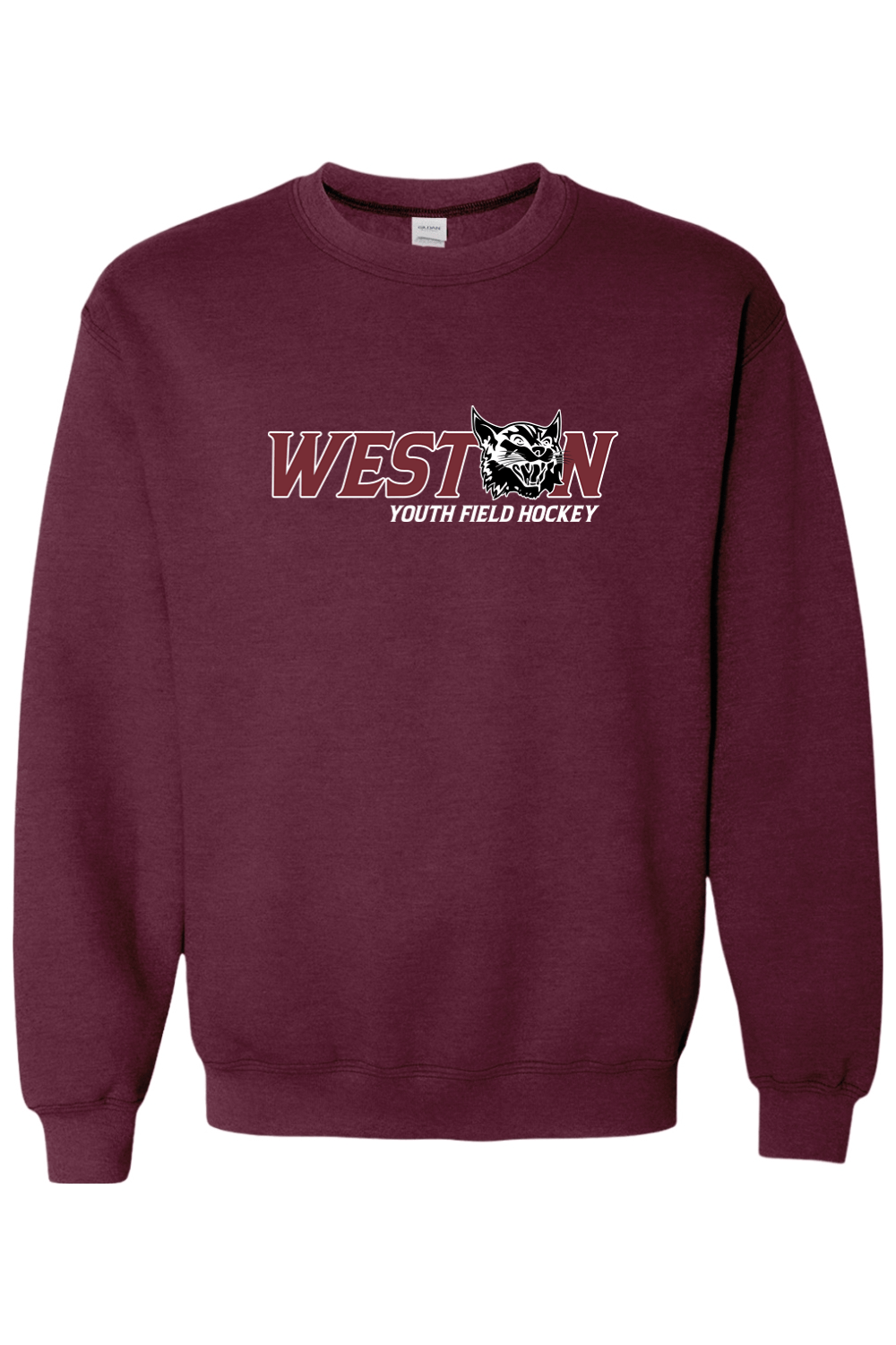 Weston Field Hockey Adult Heavyweight Sweatshirt Signature Lacrosse
