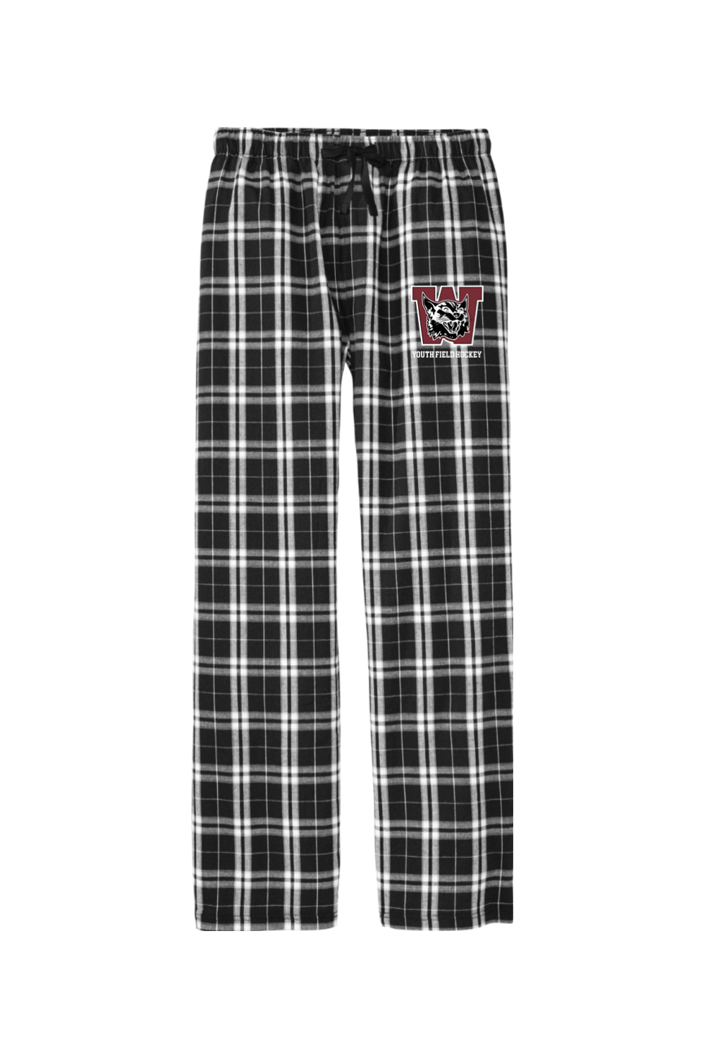 Weston Field Hockey Adult Men's Flannel Plaid Pants Signature Lacrosse