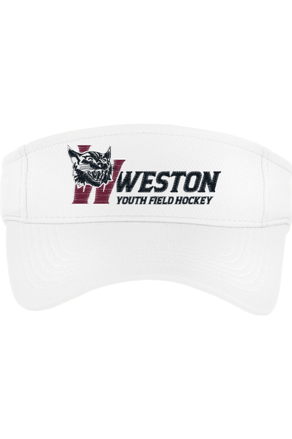 Weston Field Hockey Embroidered Visor Signature Lacrosse