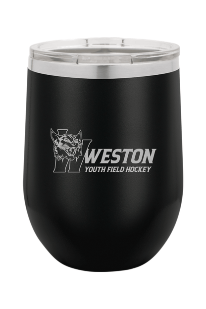 Weston Field Hockey Insulated Wine Tumbler Signature Lacrosse