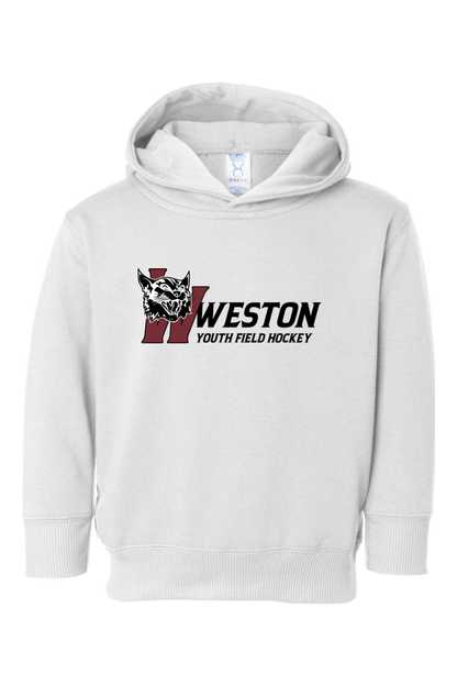 Weston Field Hockey Toddler Fleece Hoodie Signature Lacrosse