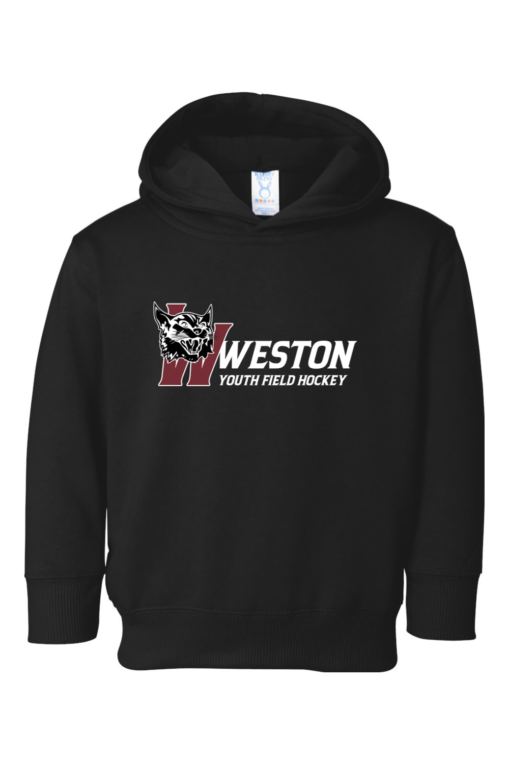 Weston Field Hockey Toddler Fleece Hoodie Signature Lacrosse