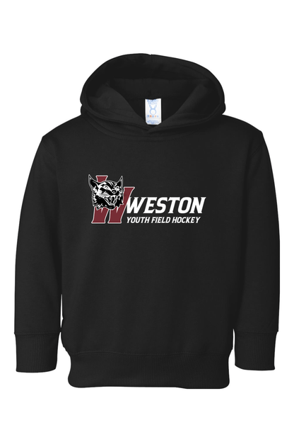 Weston Field Hockey Toddler Fleece Hoodie Signature Lacrosse