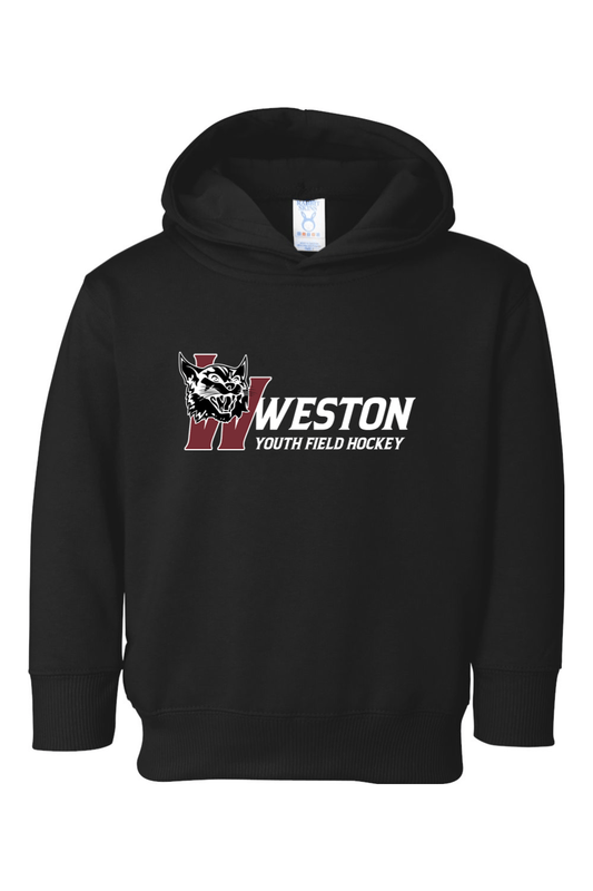 Weston Field Hockey Toddler Fleece Hoodie Signature Lacrosse
