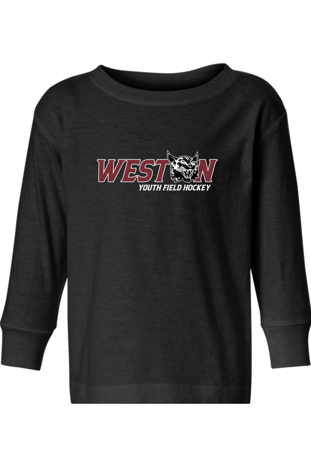 Weston Field Hockey Toddler Long Sleeve T-Shirt Signature Lacrosse