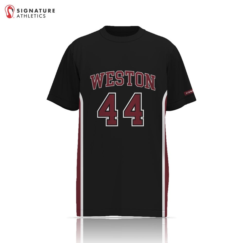 Weston Field Hockey Women's Hockey Player Short Sleeve Dark Tech Tee Signature Lacrosse