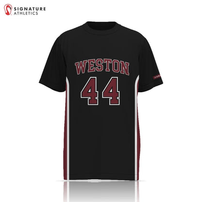Weston Field Hockey Women's Hockey Player Short Sleeve Dark Tech Tee Signature Lacrosse