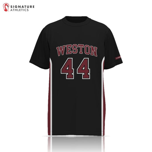 Weston Field Hockey Women's Hockey Player Short Sleeve Dark Tech Tee Signature Lacrosse
