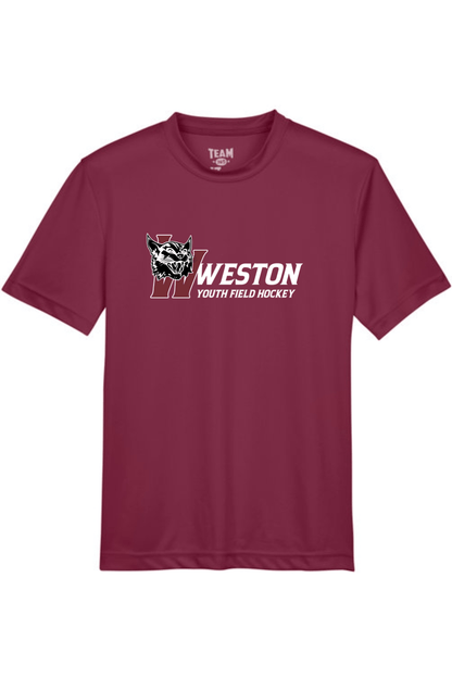 Weston Field Hockey Youth Athletic T-Shirt Signature Lacrosse