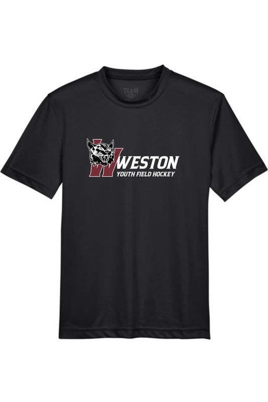 Weston Field Hockey Youth Athletic T-Shirt Signature Lacrosse