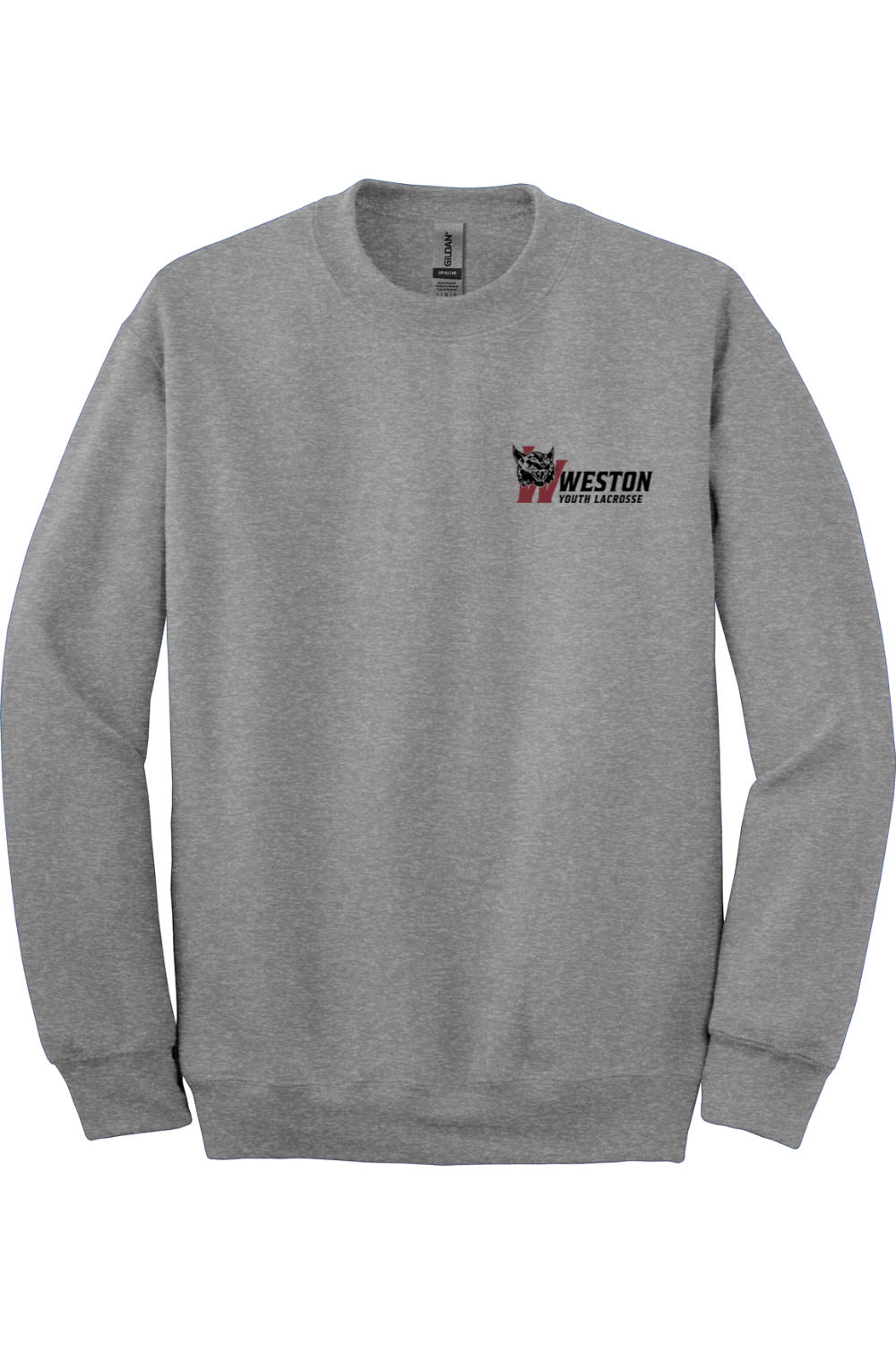 Weston Youth Lacrosse Gildan - DryBlend Crewneck Sweatshirt Signature Lacrosse