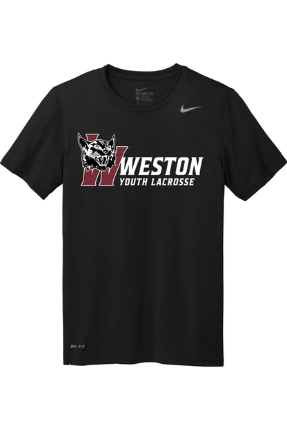 Weston Youth Lacrosse Nike Team rLegend Tee Signature Lacrosse