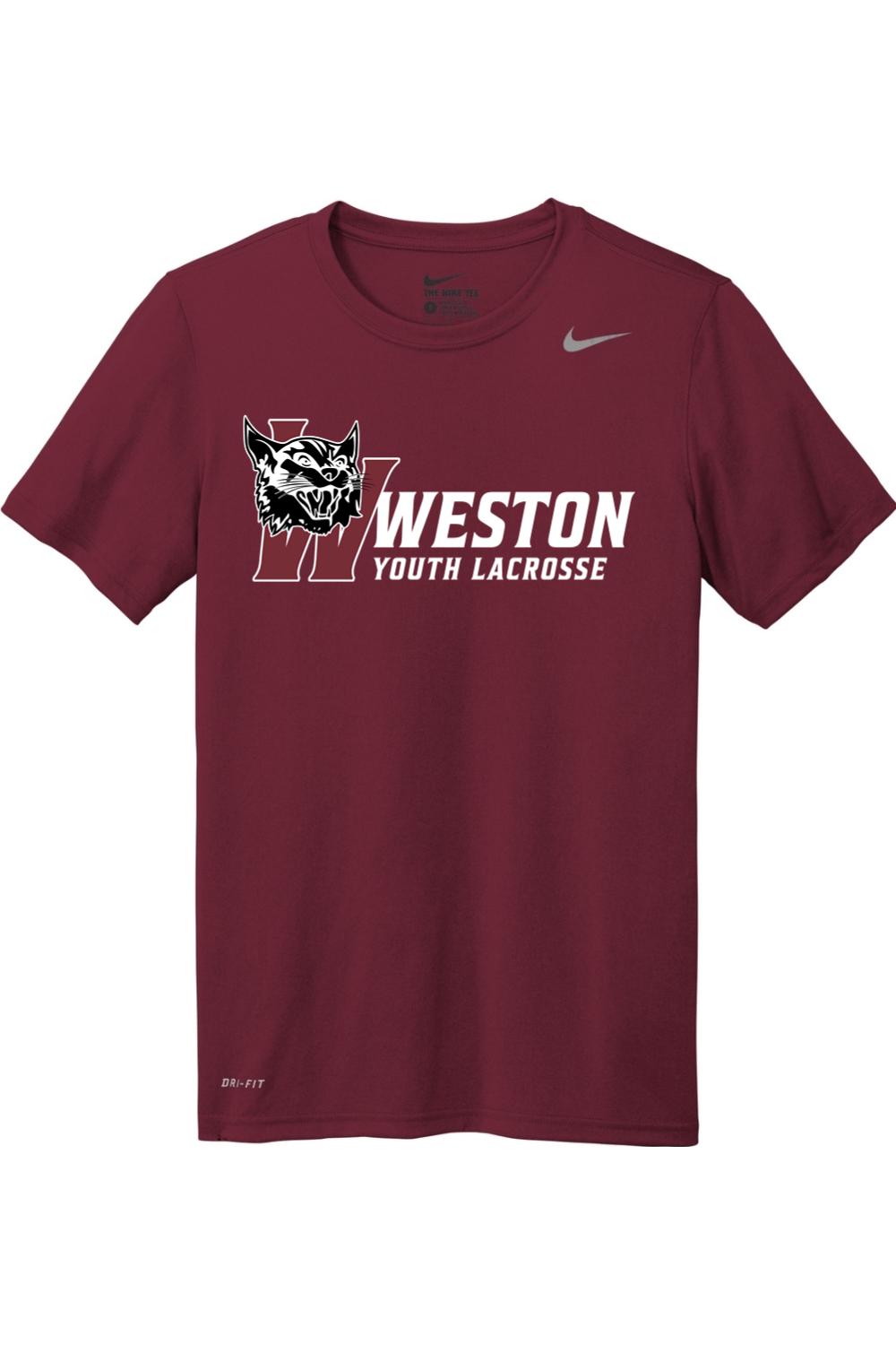 Weston Youth Lacrosse Nike Team rLegend Tee Signature Lacrosse