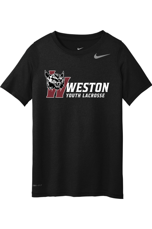 Weston Youth Lacrosse Nike Youth Team rLegend Tee Signature Lacrosse