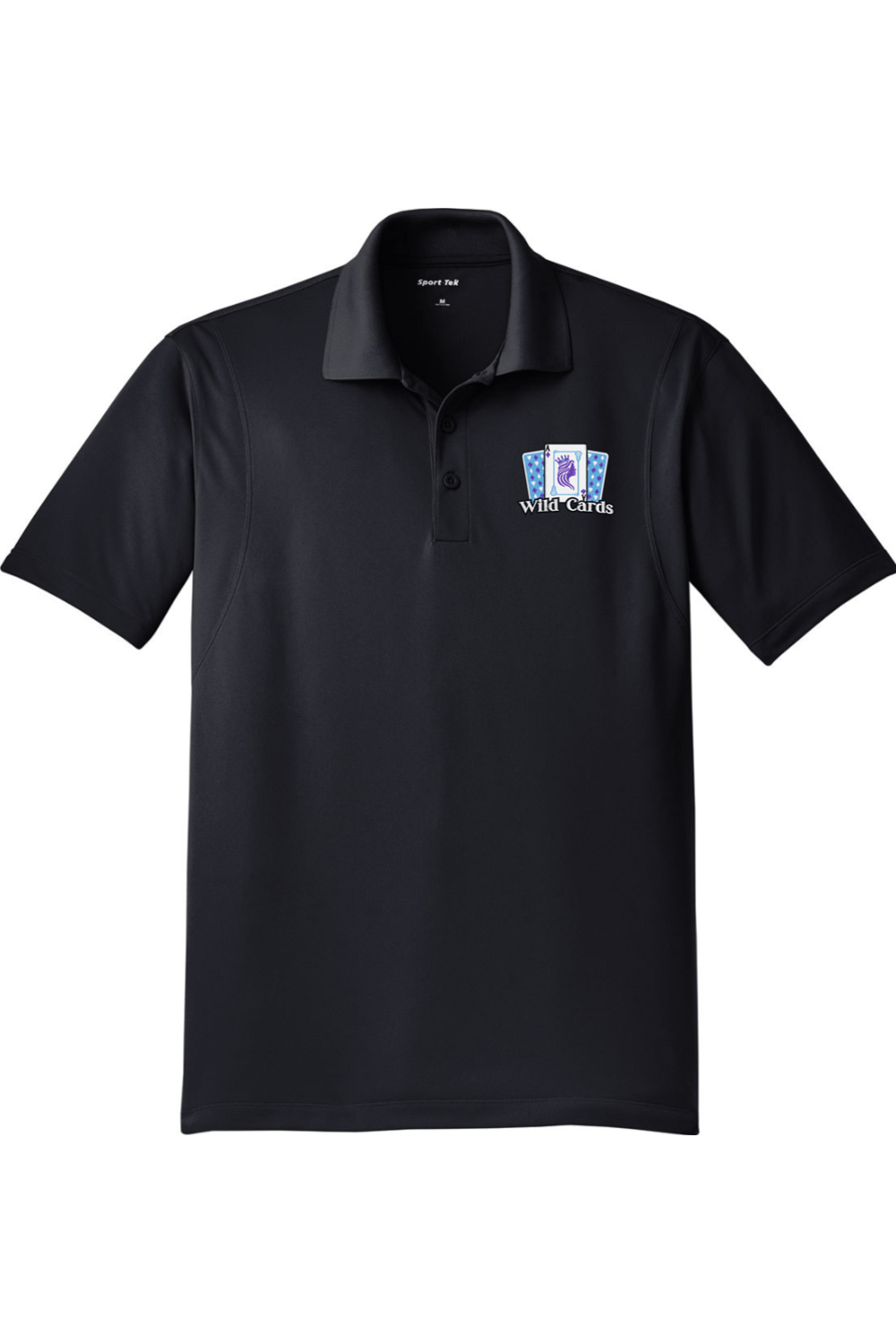 Wild Cards Lacrosse Adult Embroidered Athletic Polo Signature Lacrosse