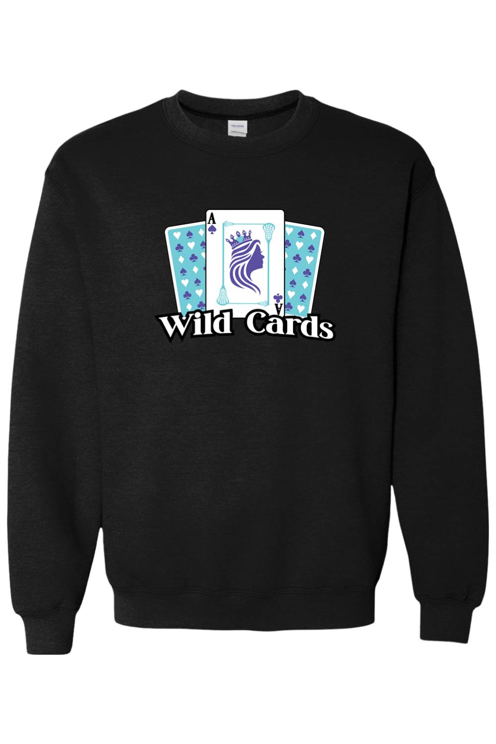 Wild Cards Lacrosse Adult Heavyweight Sweatshirt Signature Lacrosse