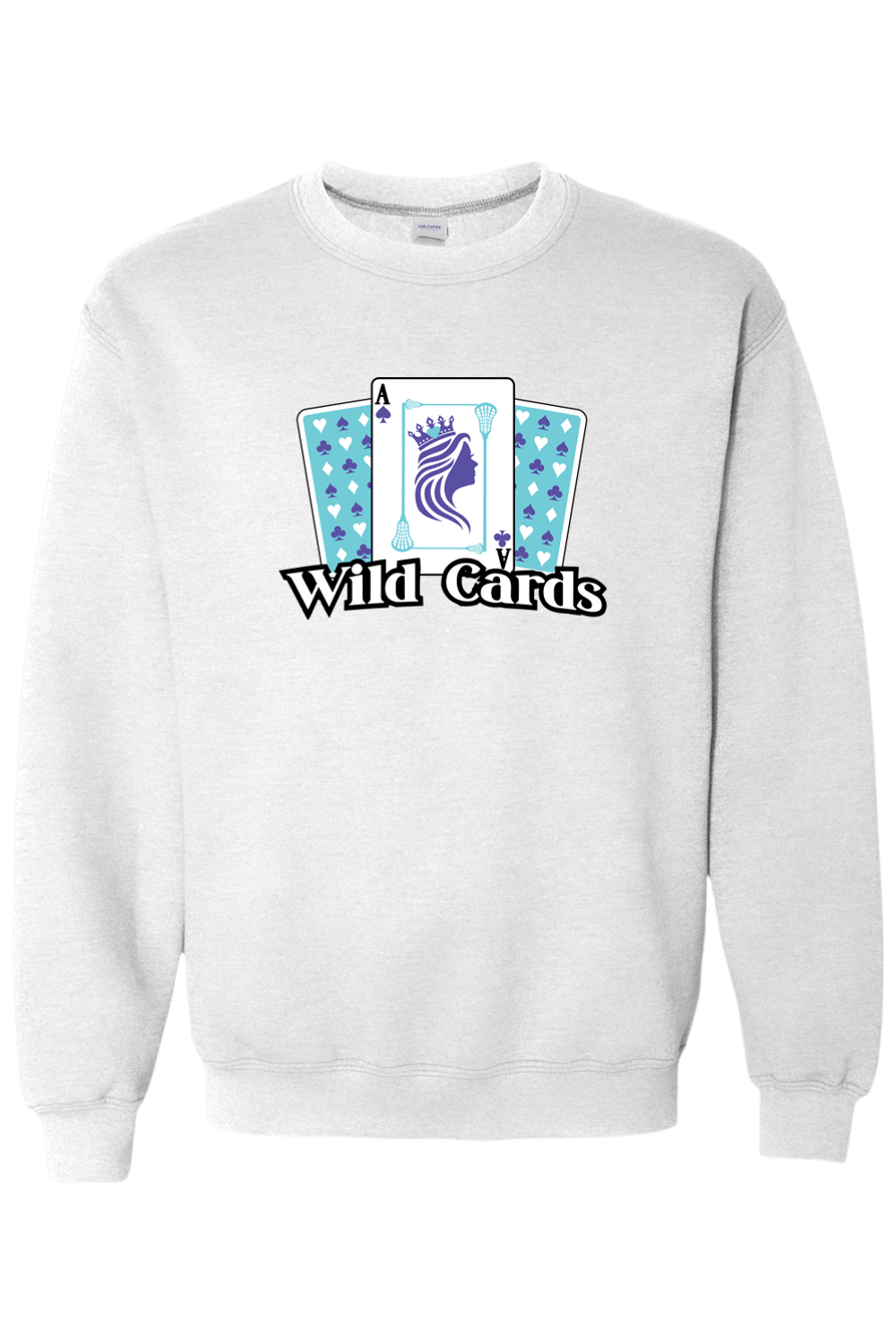Wild Cards Lacrosse Adult Heavyweight Sweatshirt Signature Lacrosse