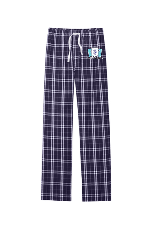 Wild Cards Lacrosse Adult Men's Flannel Plaid Pants Signature Lacrosse