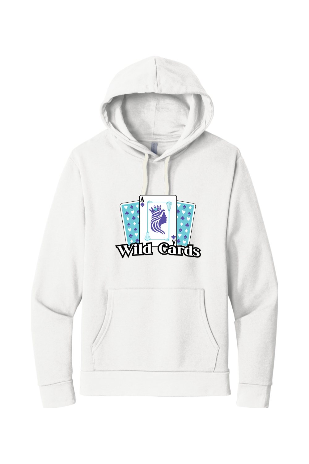 Wild Cards Lacrosse Adult Premium Lightweight Hoodie Signature Lacrosse