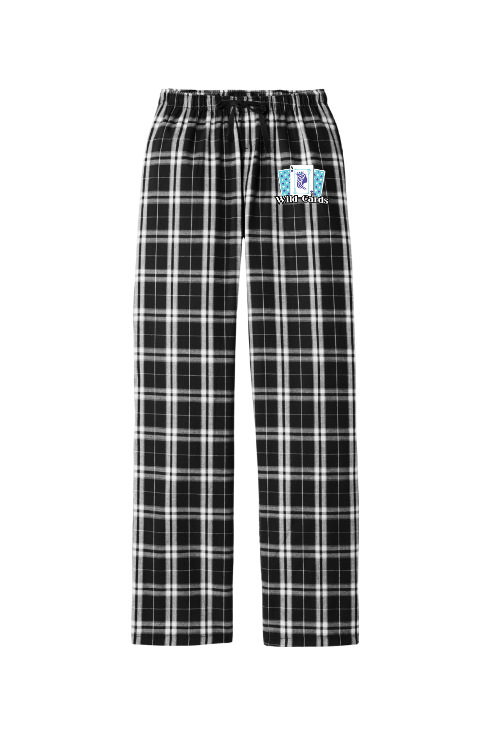 Wild Cards Lacrosse Adult Women's Flannel Plaid Pants Signature Lacrosse