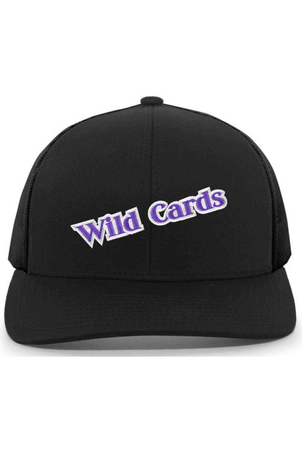 Wild Cards Lacrosse Embroidered Trucker Hat Signature Lacrosse