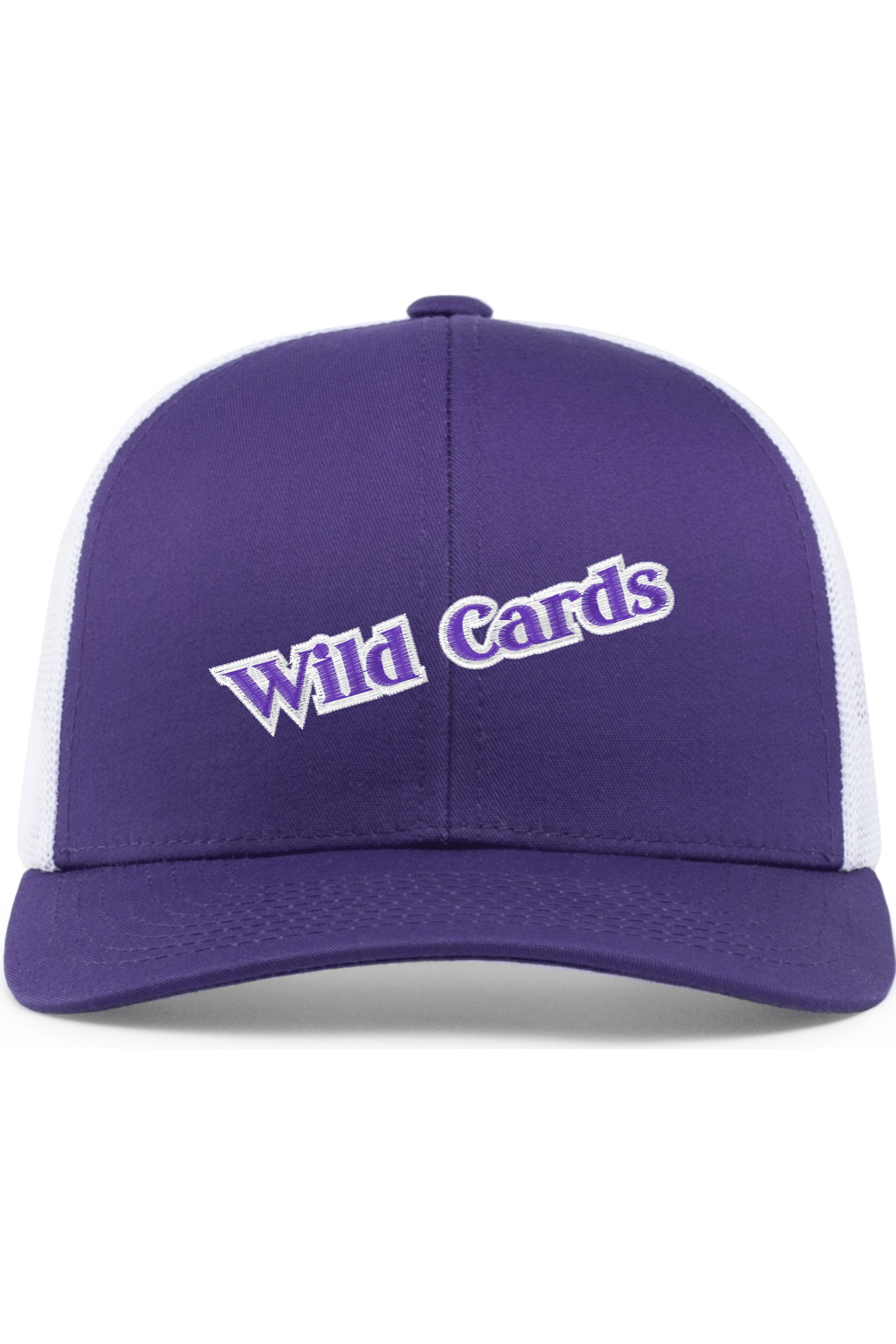 Wild Cards Lacrosse Embroidered Trucker Hat Signature Lacrosse