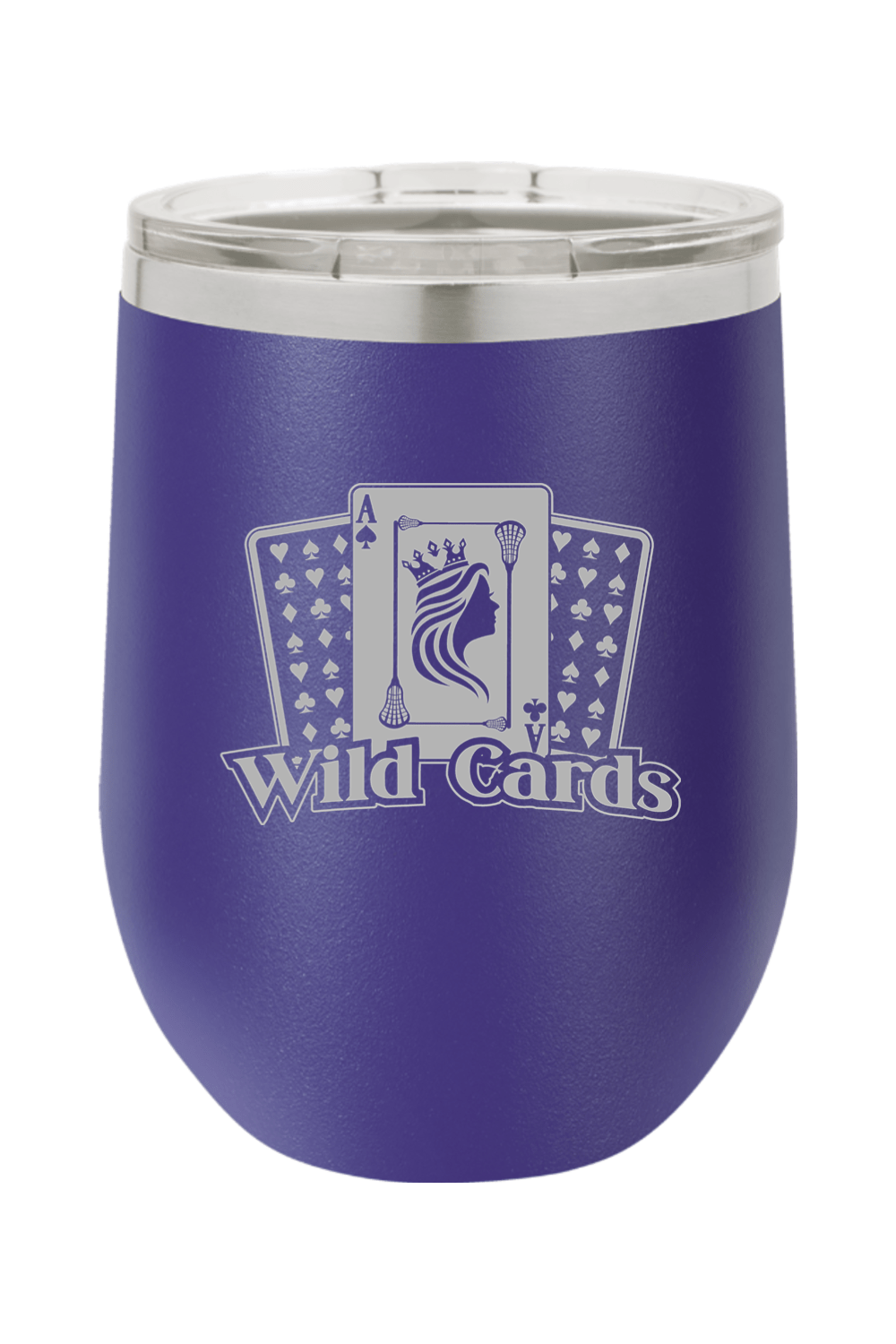 Wild Cards Lacrosse Insulated Wine Tumbler Signature Lacrosse